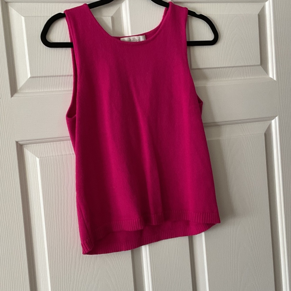 Lilly Pulitzer Fuchsia Tank Top